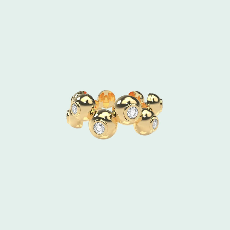 Liquid Tide Bead Ring