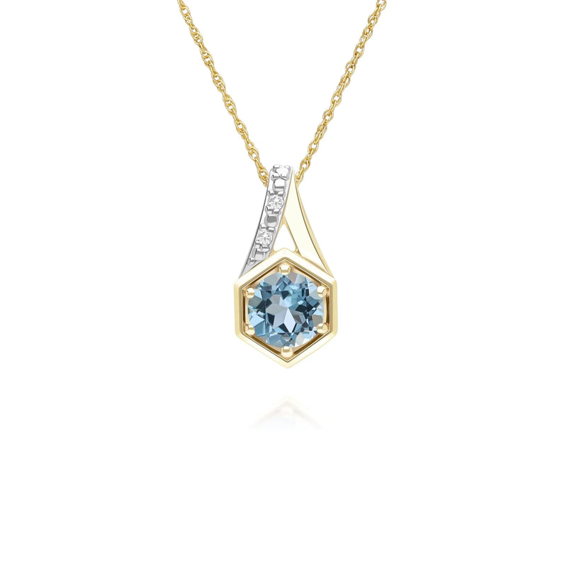 Apex Hexagon Pendant (Sky Edition)