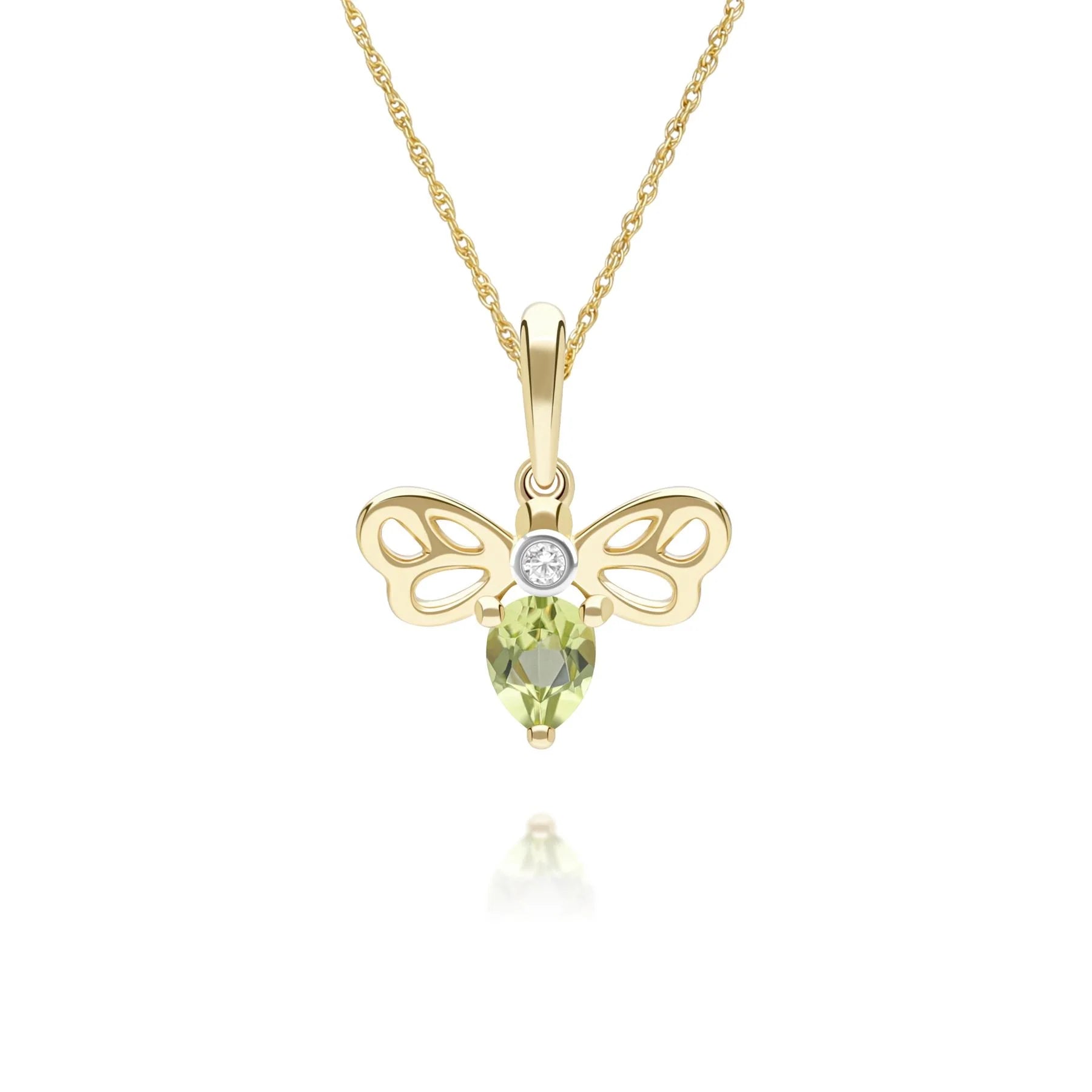 Lumina Butterfly Pendant (Garnet Edition)