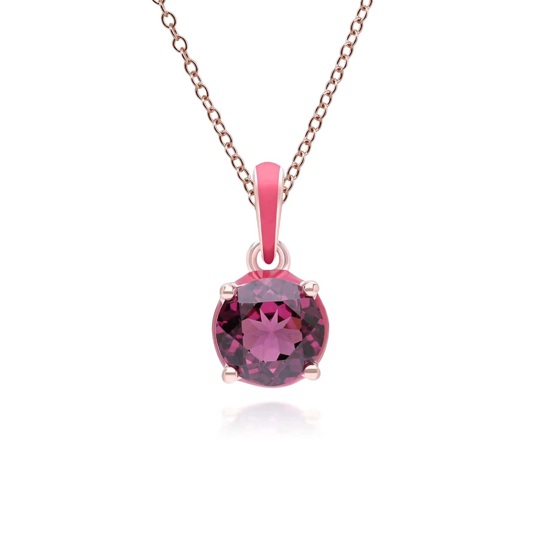 Lumina Oval-Cut Enamel Pendant Necklace (Mint Green & Silver Edition)