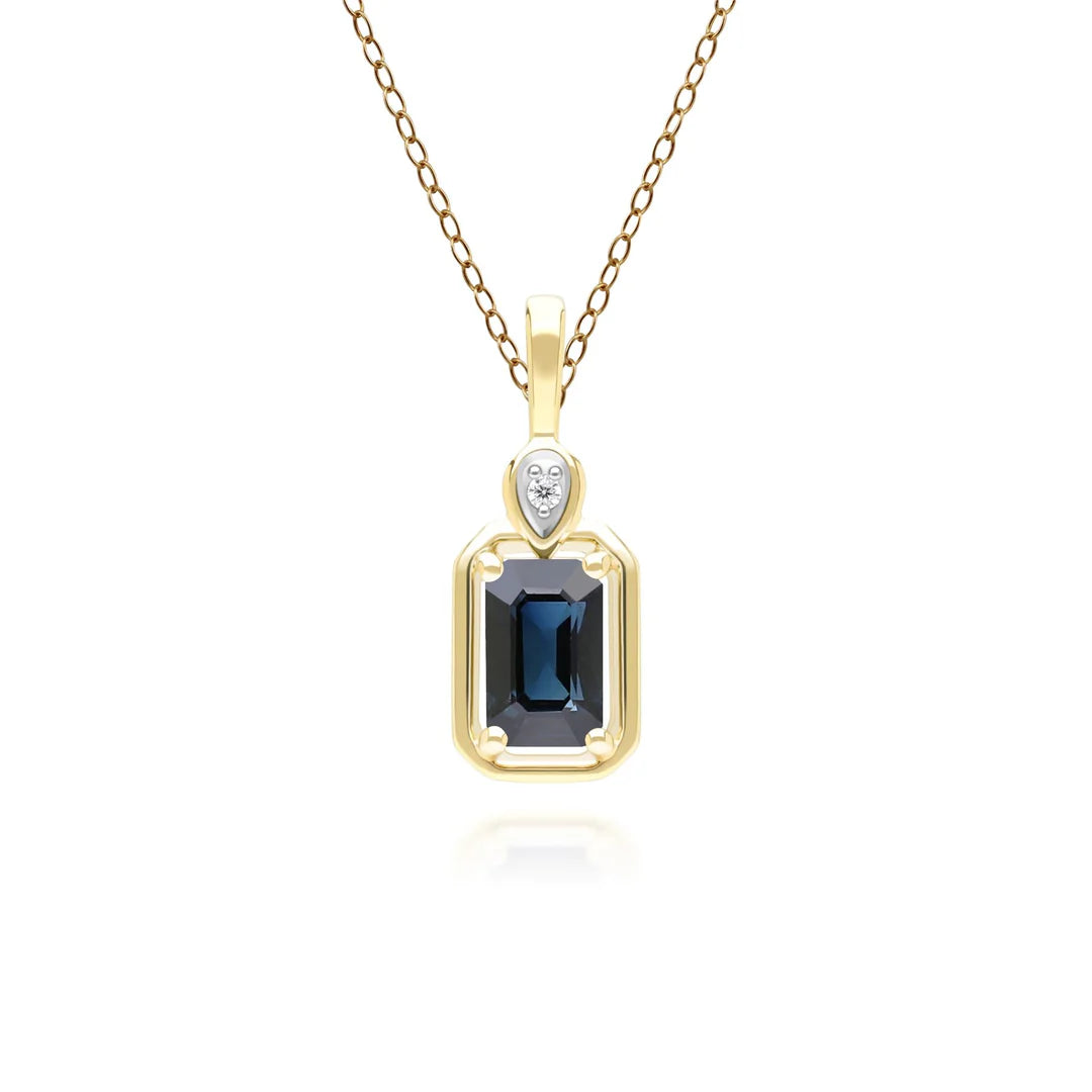 Lumina Emerald-Cut Pendant (Emerald Edition)