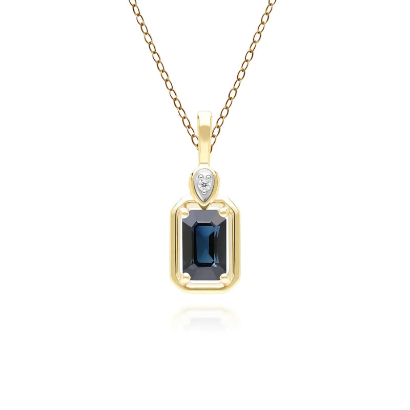 Lumina Emerald-Cut Pendant (Emerald Edition)