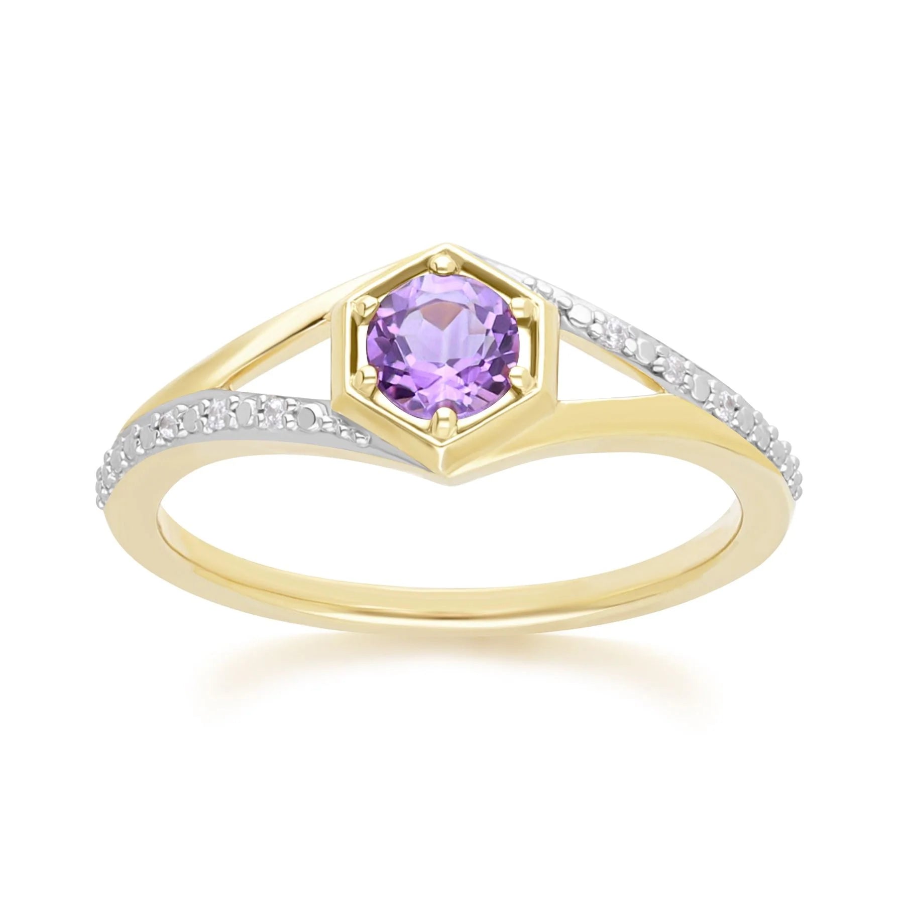 Apex Hexagon Ring (Sky Edition)