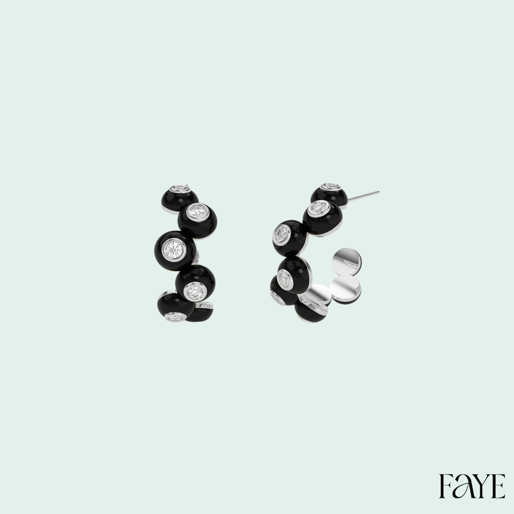 Dopamine Overdose Silver Earrings