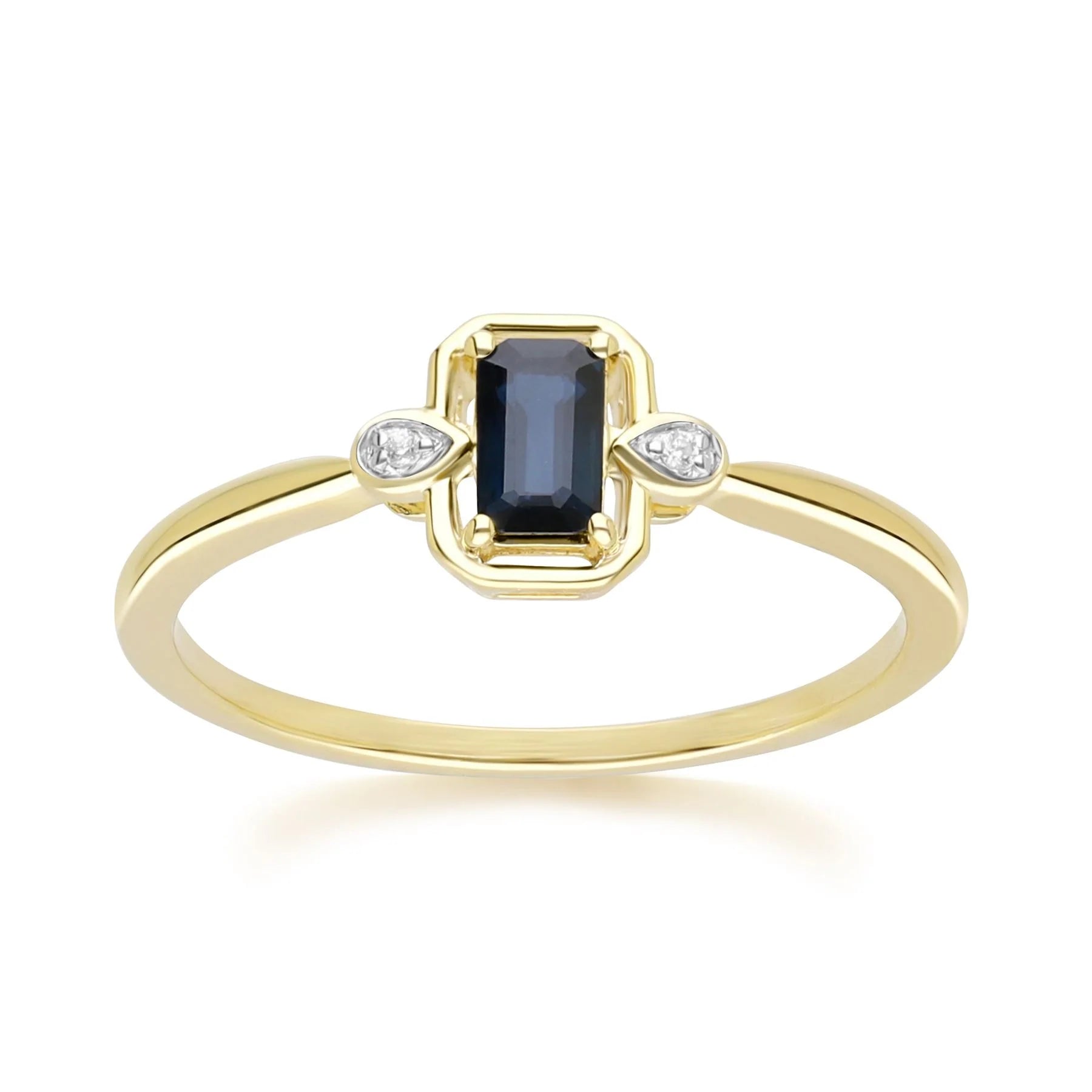 Lumina Emerald-Cut Ring (Emerald Edition)