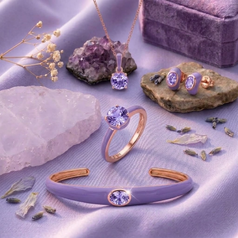 Azure Arc Complete Round Jewelry Set ( Mint Green Edition)