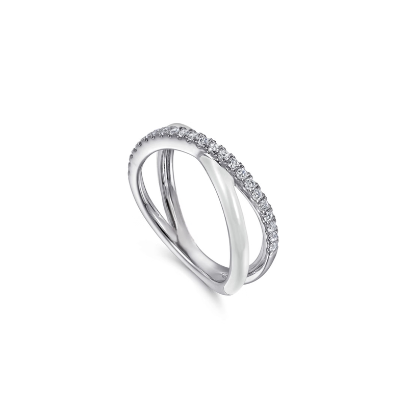 The Crossroads Ring (Chrome Red & Rhodium Edition)