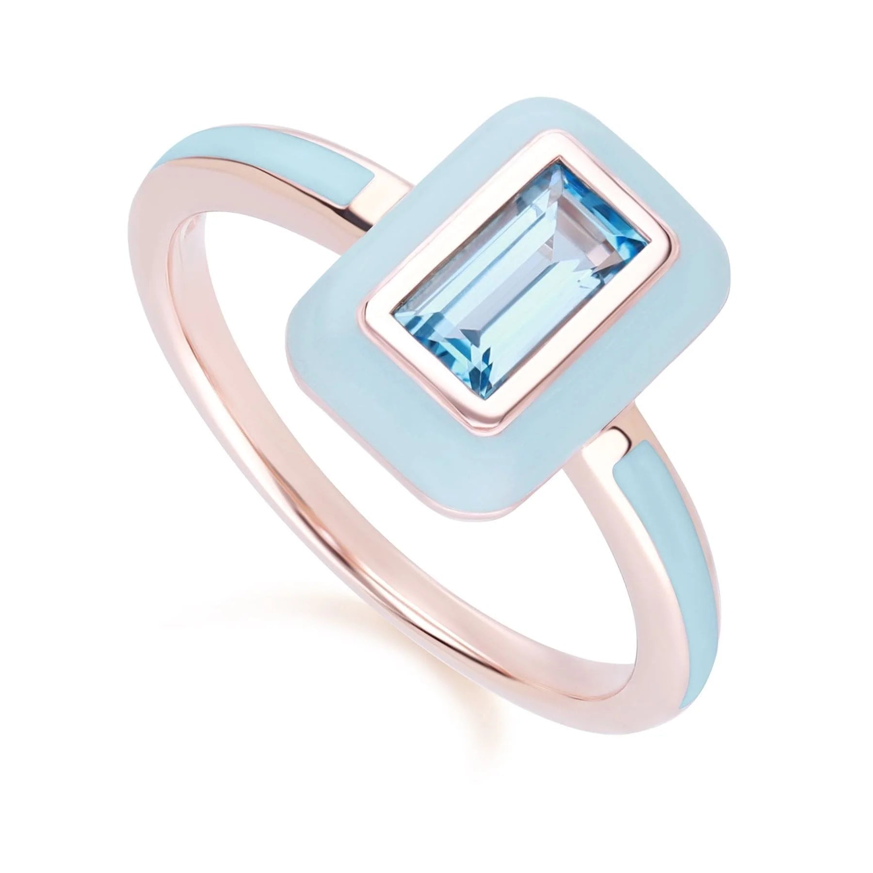 Aura Oval Ring (Sky Blue Edition)