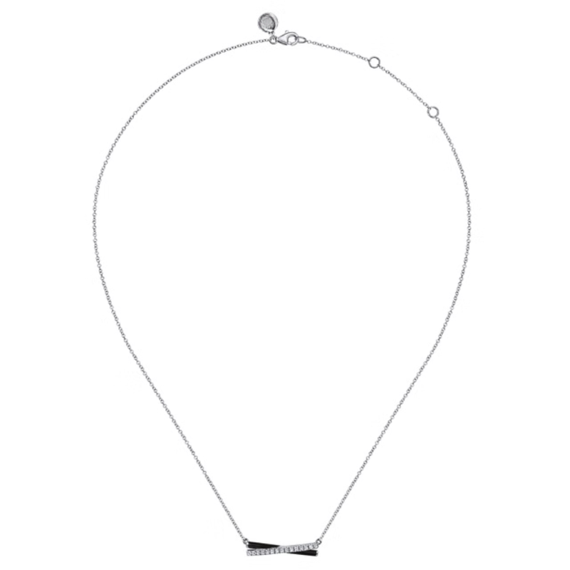 The Crossroads Bar (Chrome Red & Pave Moissanite Edition)
