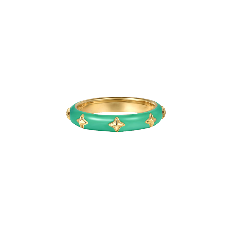 The Guiding Star Band (Magenta Pink & Yellow Gold Edition)