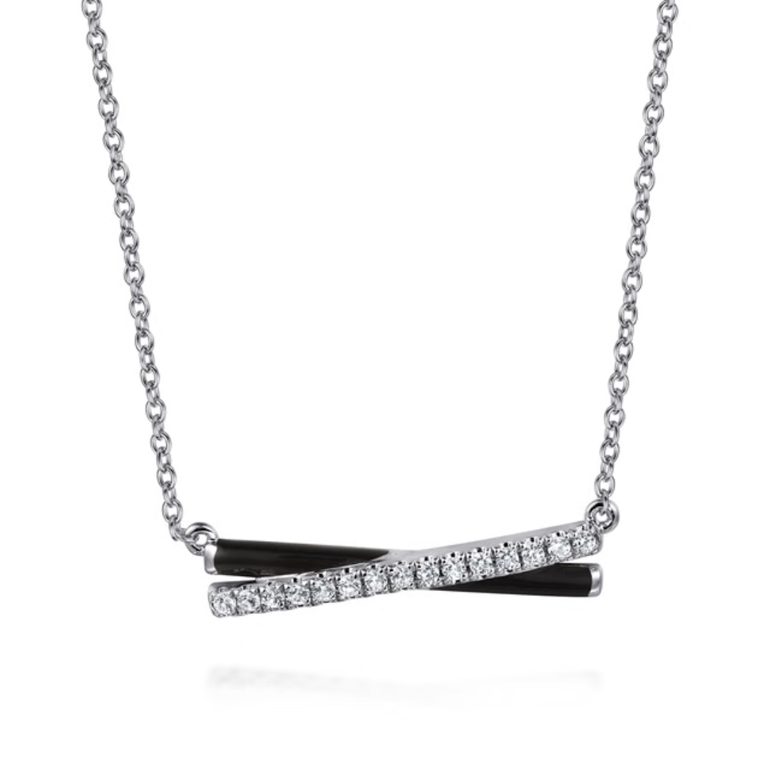 The Crossroads Bar (Chrome Red & Pave Moissanite Edition)