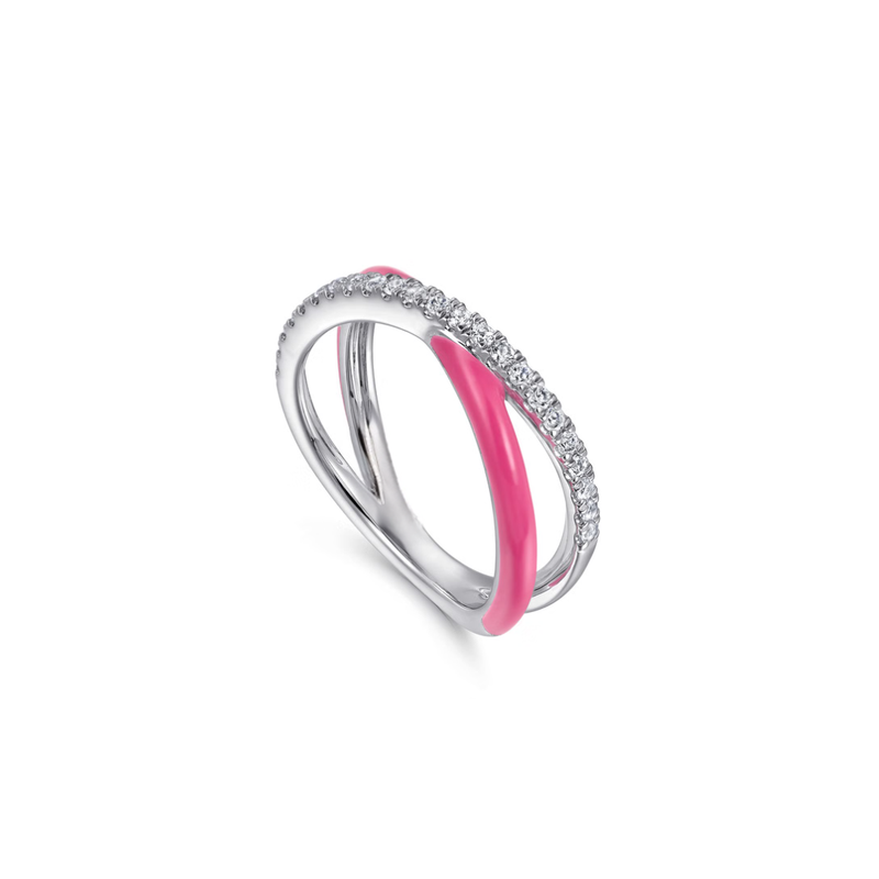 The Crossroads Ring (Chrome Red & Rhodium Edition)