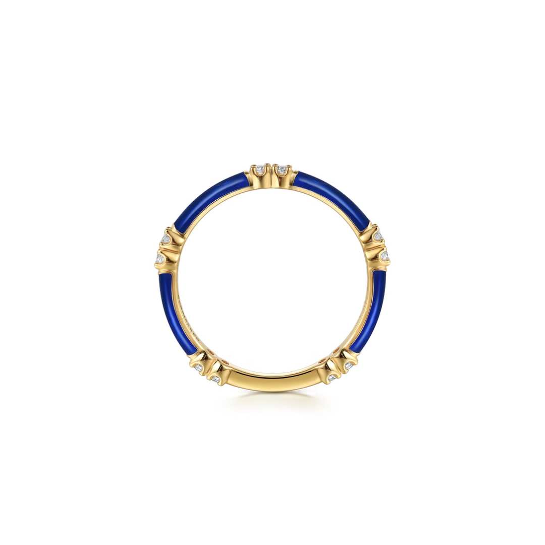 The Lucky Bamboo Ring (Millennial Pink & Yellow Gold Edition)