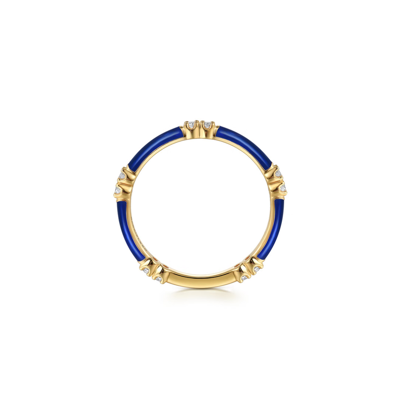The Lucky Bamboo Ring (Millennial Pink & Yellow Gold Edition)