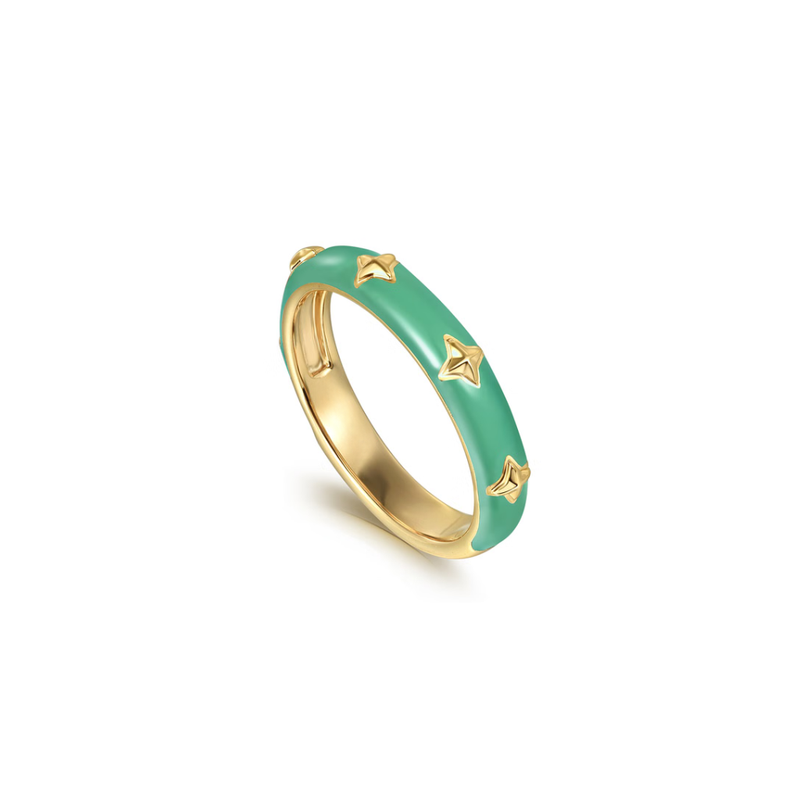 The Guiding Star Band (Magenta Pink & Yellow Gold Edition)