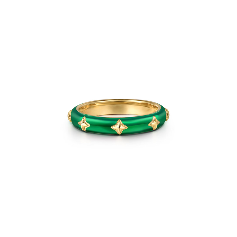 The Guiding Star Band (Magenta Pink & Yellow Gold Edition)