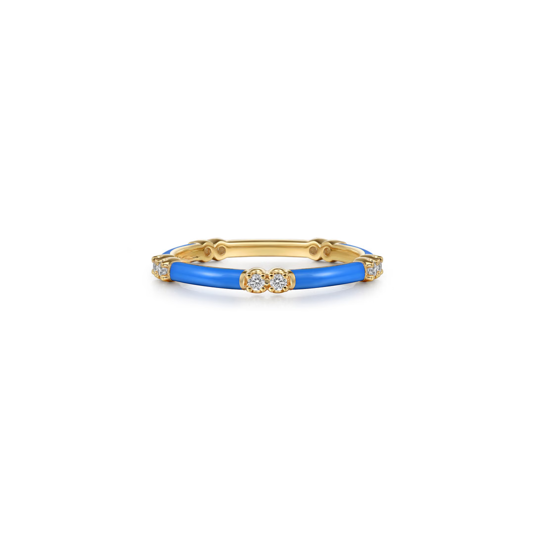 The Lucky Bamboo Ring (Millennial Pink & Yellow Gold Edition)