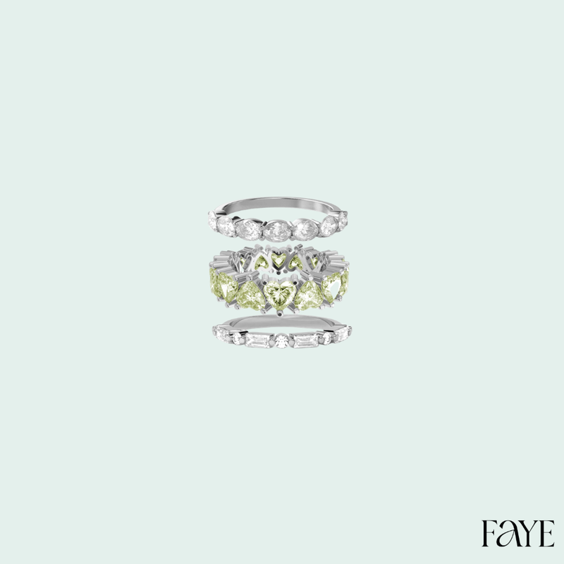 Eternal Trio Ring Set (SILVER)