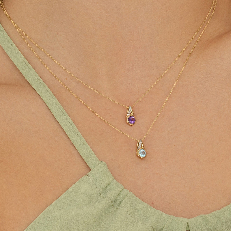 Apex Hexagon Pendant (Sky Edition)