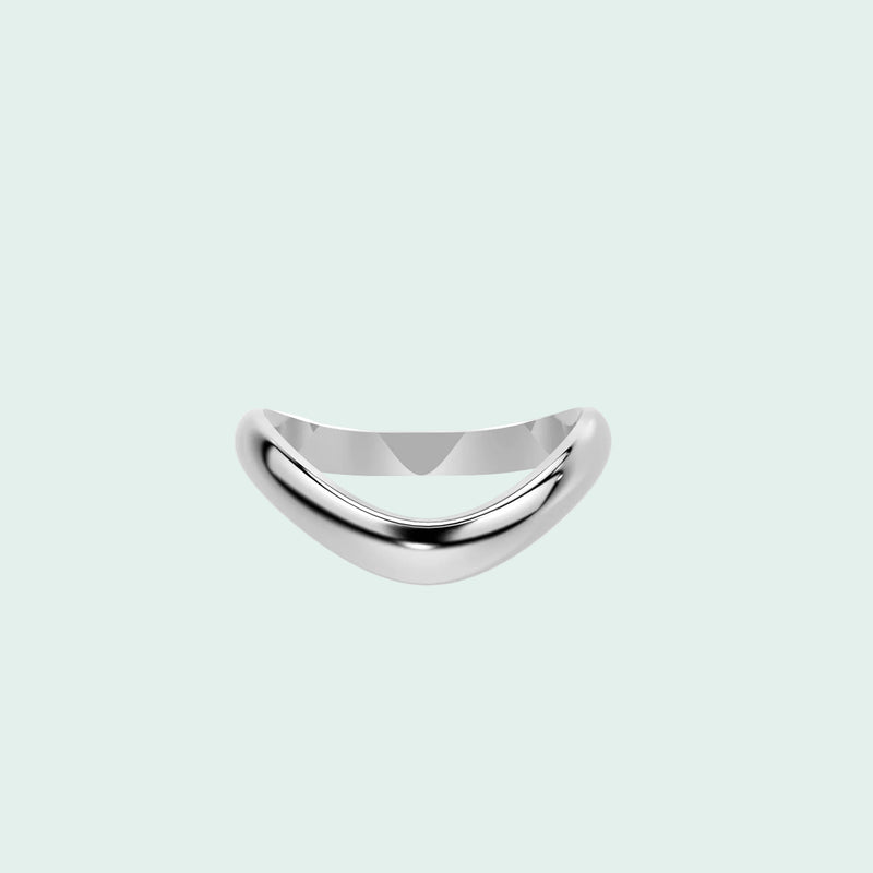 Liquid Tide Wave Ring (SILVER)