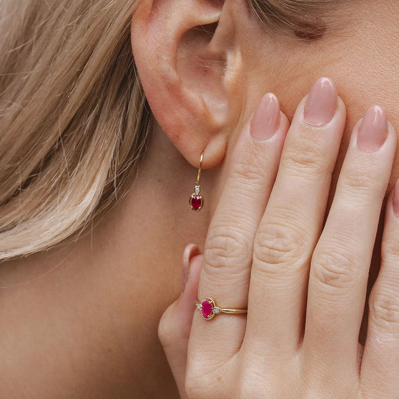 Lumina Emerald-Cut Earrings (Emerald Edition)