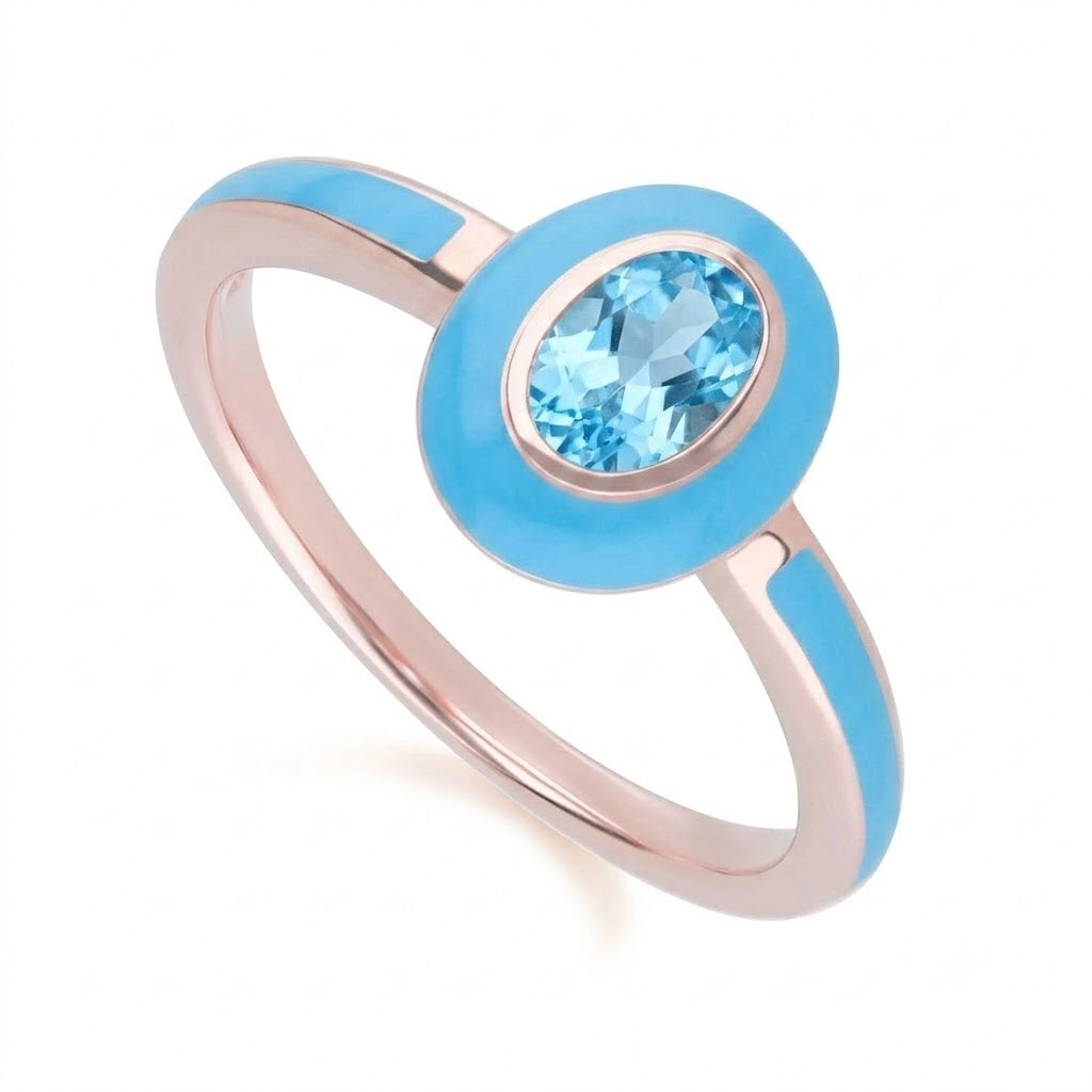 Aura Oval Ring (Lavender Edition)