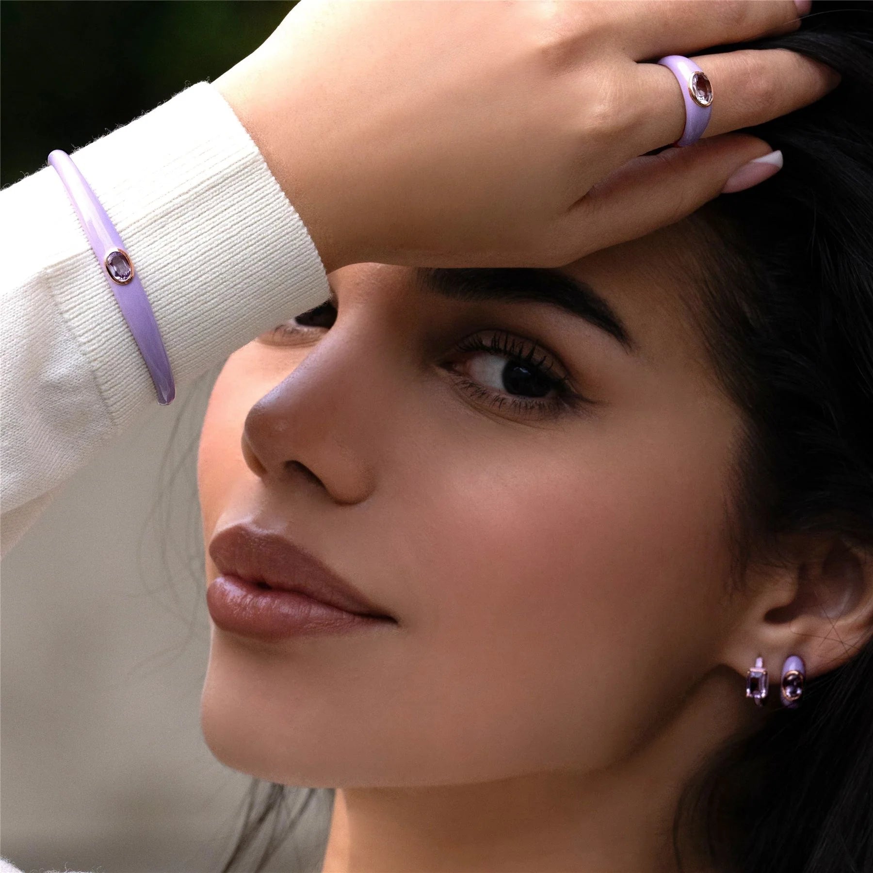 Aura Cuff  (Sky Blue Rectangle Edition)