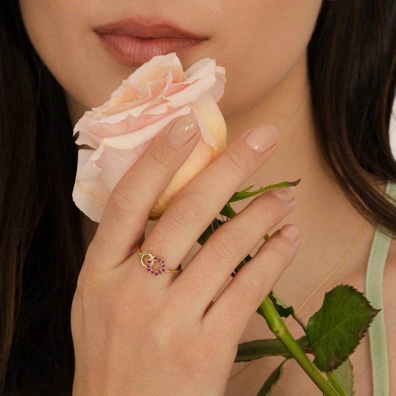 Apex Interlock Ring (Sapphire Edition)