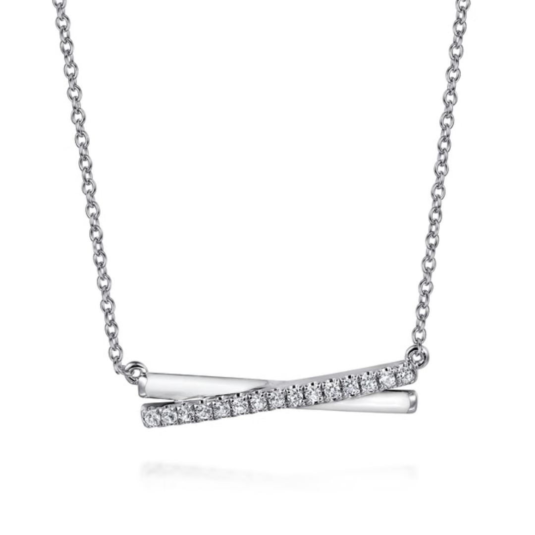 The Crossroads Bar (Chrome Red & Pave Moissanite Edition)