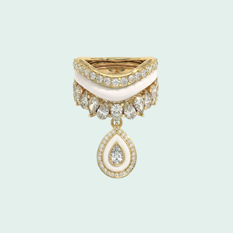Varna-Volt Stacking Set (gold)