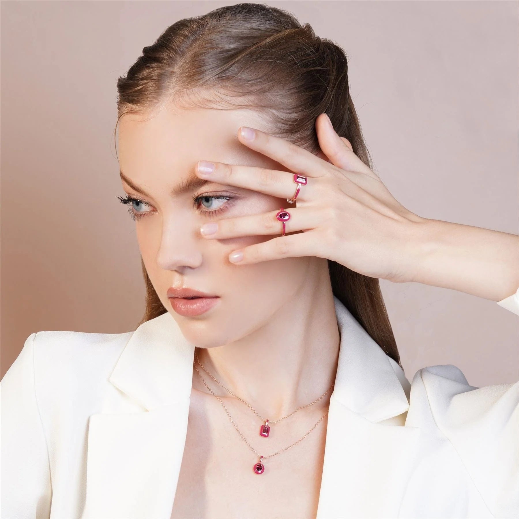 Aura Oval Ring (Sky Blue Edition)