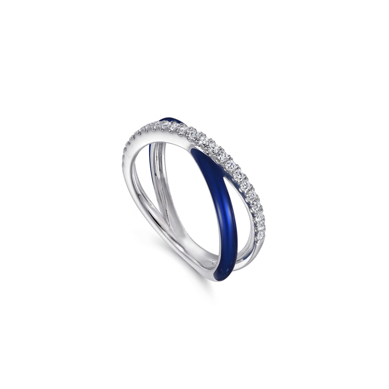The Crossroads Ring (Chrome Red & Rhodium Edition)