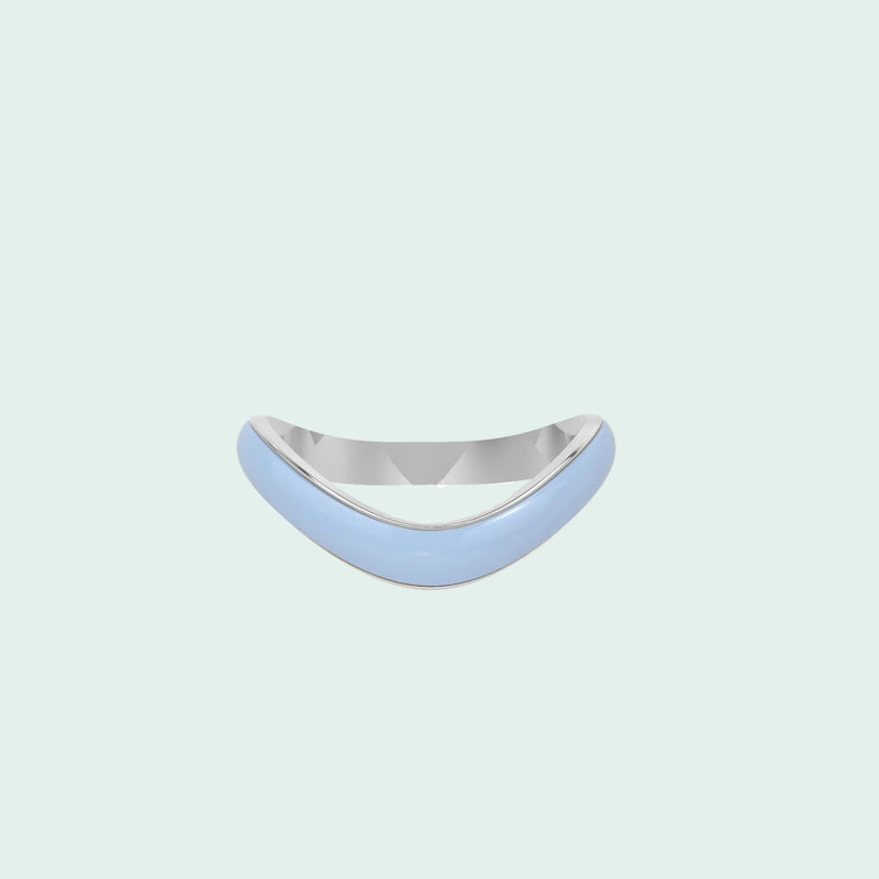 Liquid Tide Wave Ring