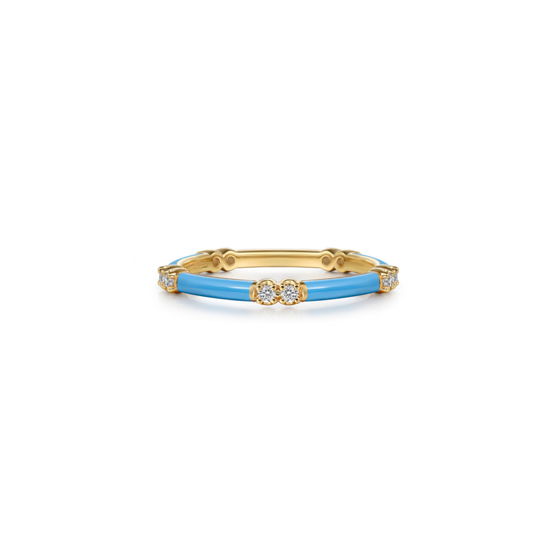 The Lucky Bamboo Ring (Millennial Pink & Yellow Gold Edition)