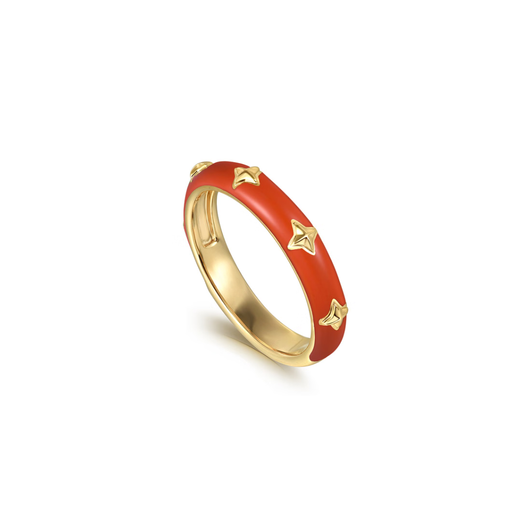 The Guiding Star Band (Magenta Pink & Yellow Gold Edition)