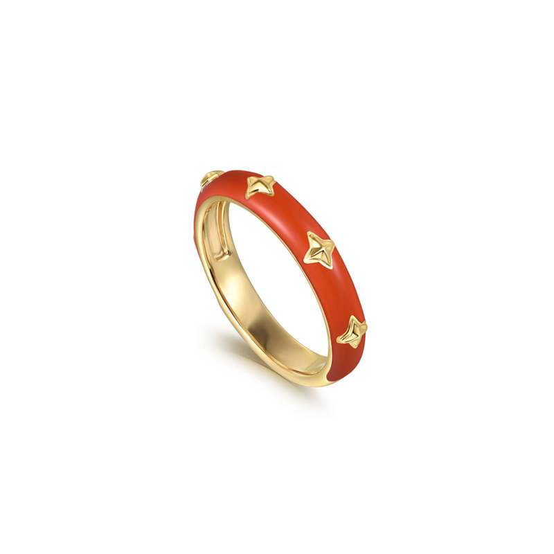 The Guiding Star Band (Magenta Pink & Yellow Gold Edition)