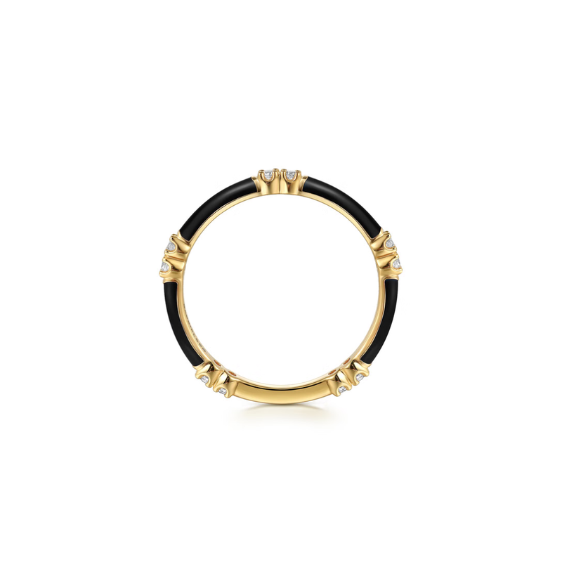 The Lucky Bamboo Ring (Millennial Pink & Yellow Gold Edition)