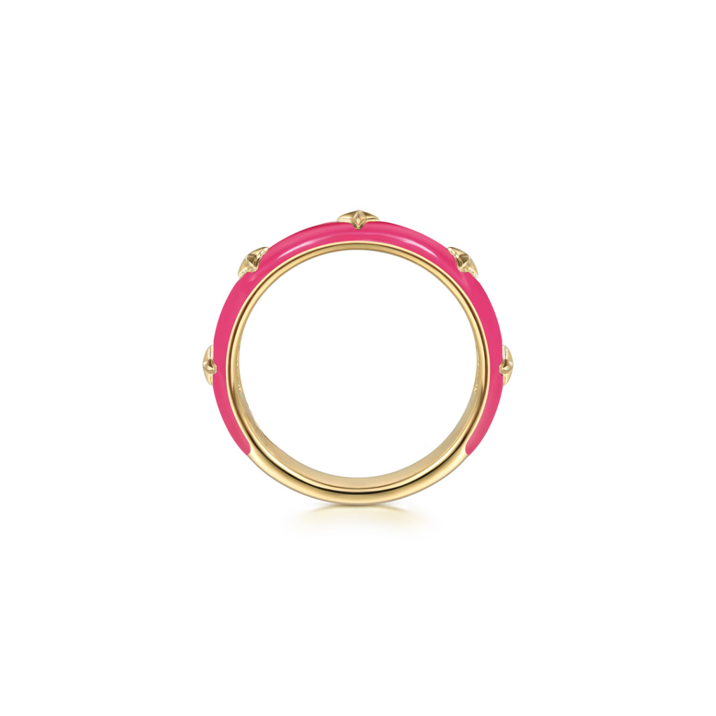The Guiding Star Band (Magenta Pink & Yellow Gold Edition)