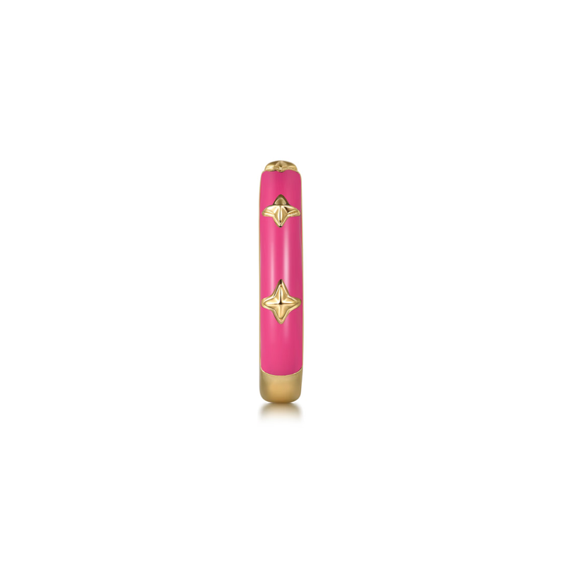 The Guiding Star Band (Magenta Pink & Yellow Gold Edition)