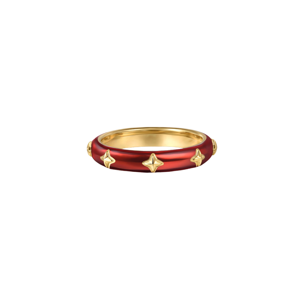 The Guiding Star Band (Magenta Pink & Yellow Gold Edition)