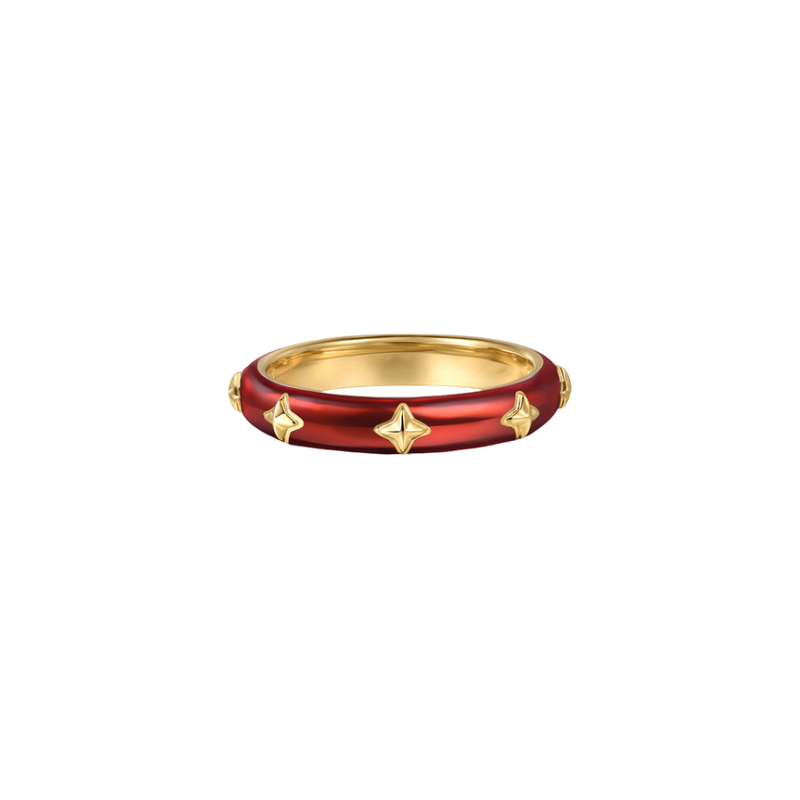 The Guiding Star Band (Magenta Pink & Yellow Gold Edition)