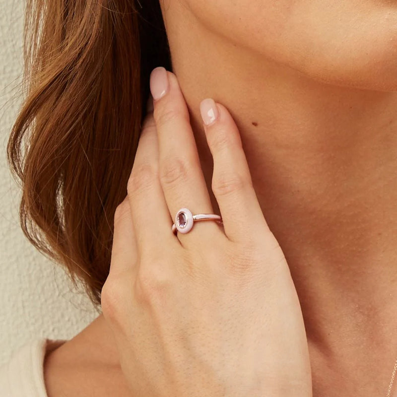 Aura Oval Ring (Sky Blue Edition)