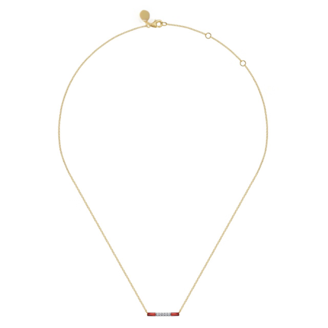 The Piccolo Bar (Fuchsia & Yellow Gold Edition)