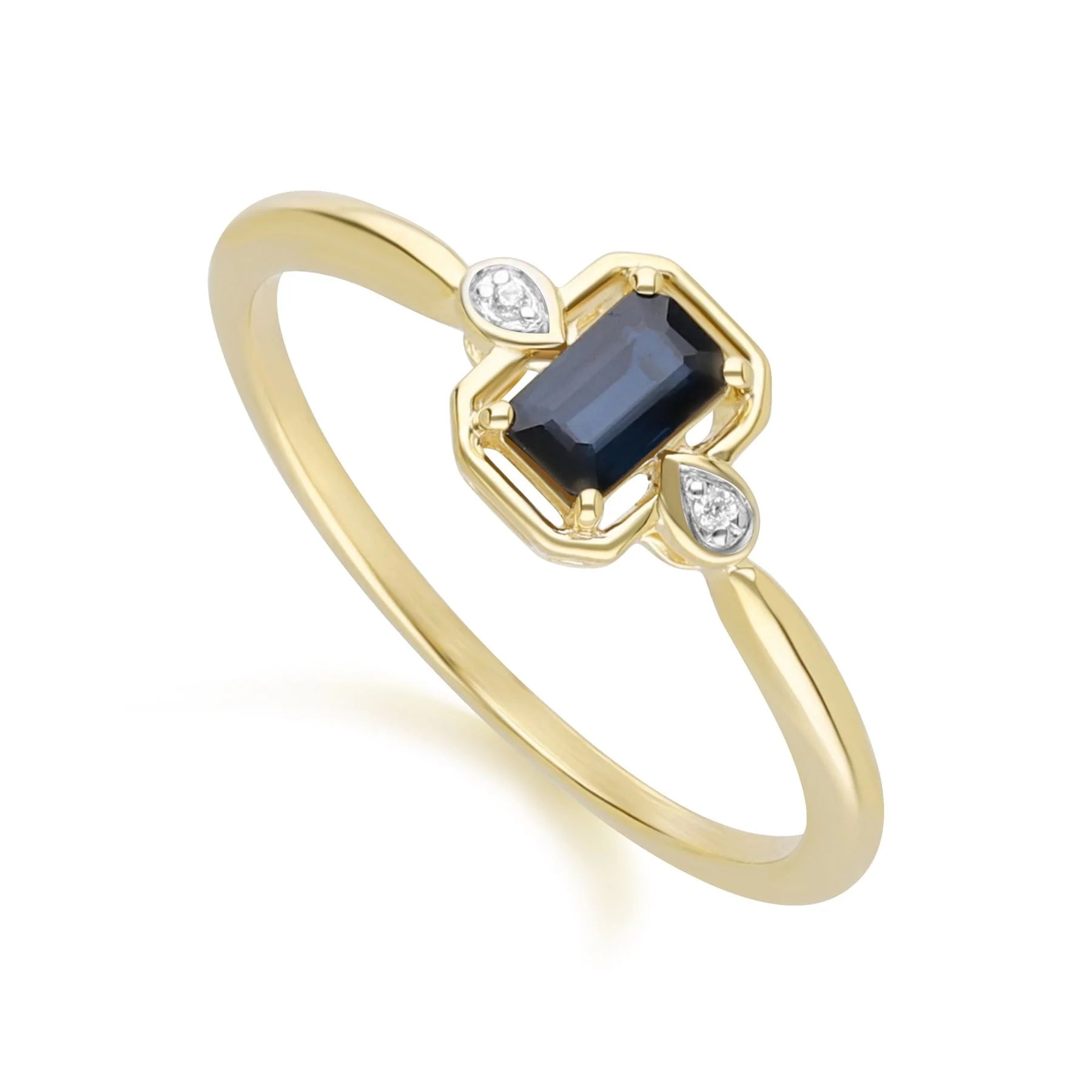 Lumina Emerald-Cut Ring (Emerald Edition)