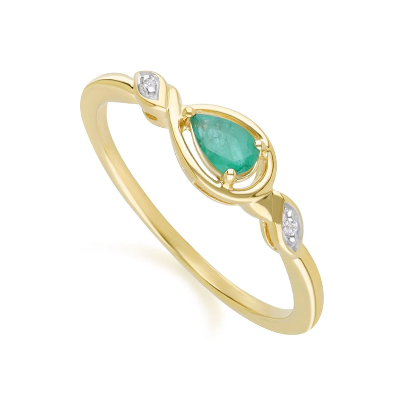Lumina Emerald-Cut Ring (Emerald Edition)