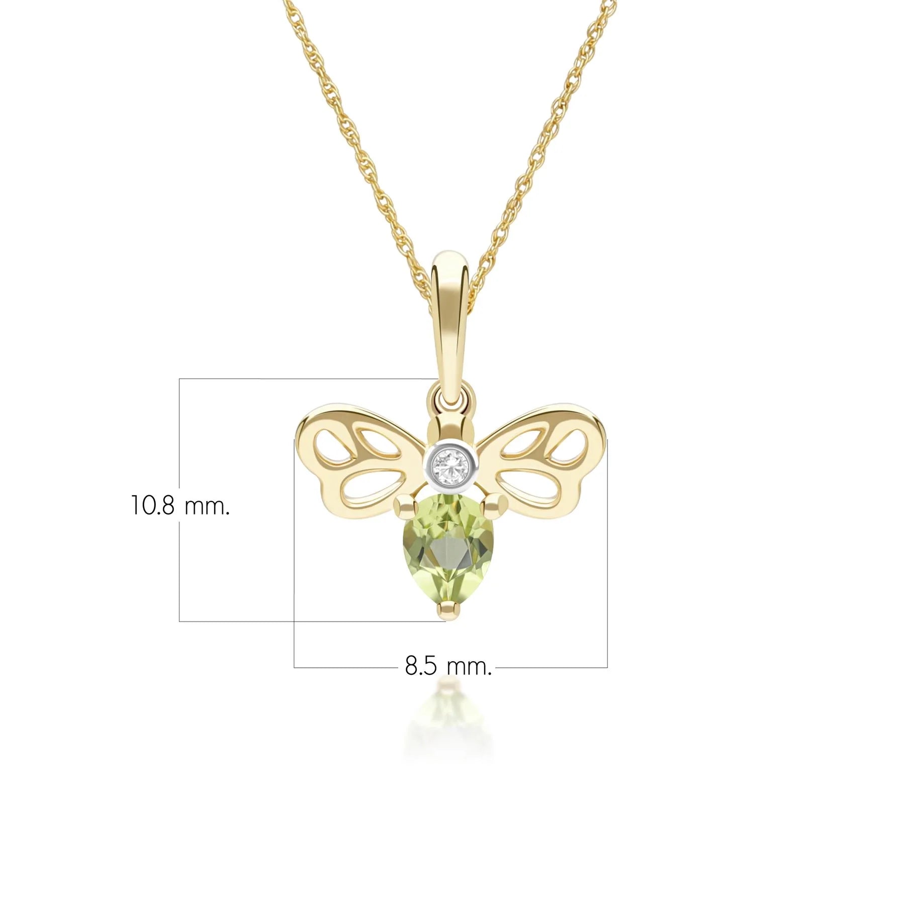 Lumina Butterfly Pendant (Garnet Edition)