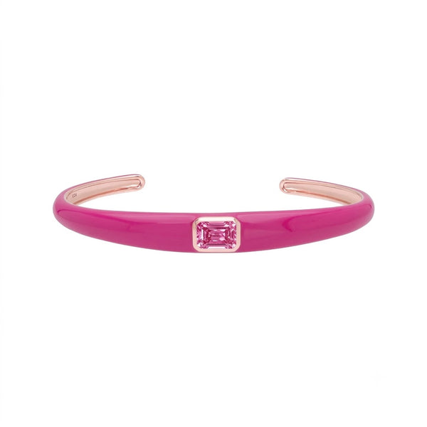 Aura Cuff  (Fuchsia Rectangle Edition)