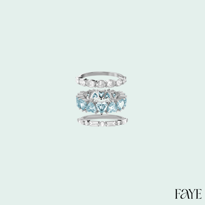 Eternal Trio Ring Set (SILVER)