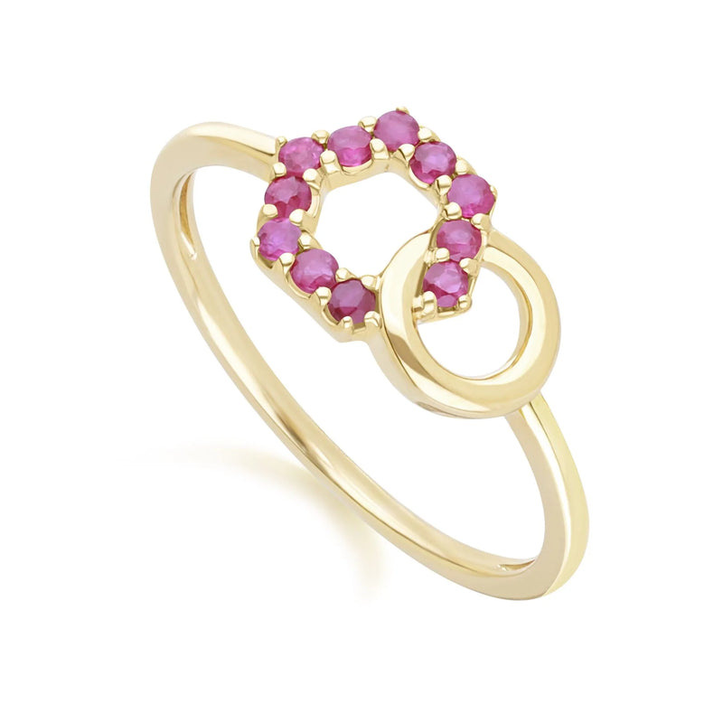 Apex Interlock Ring (Sapphire Edition)