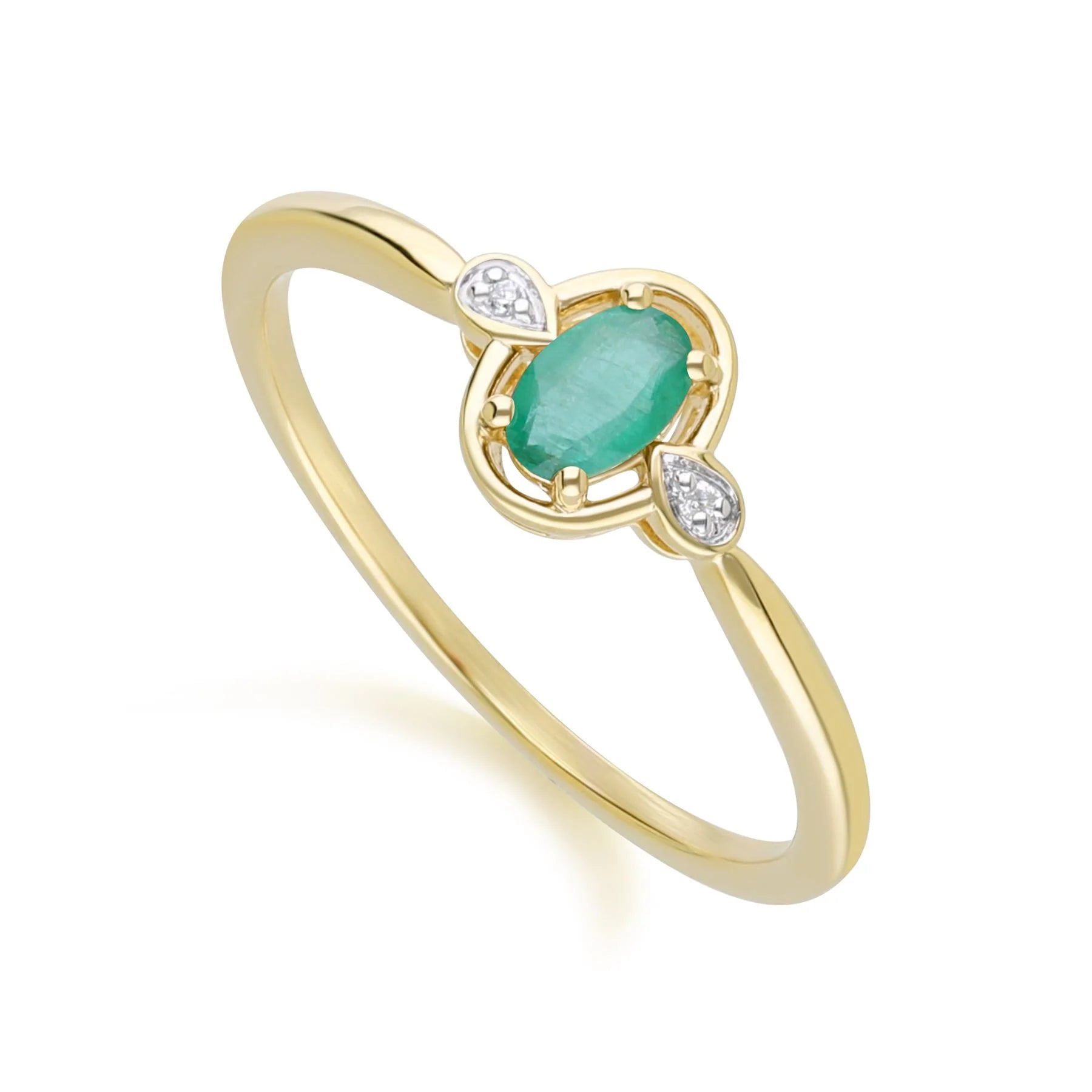 Lumina Emerald-Cut Ring (Emerald Edition)